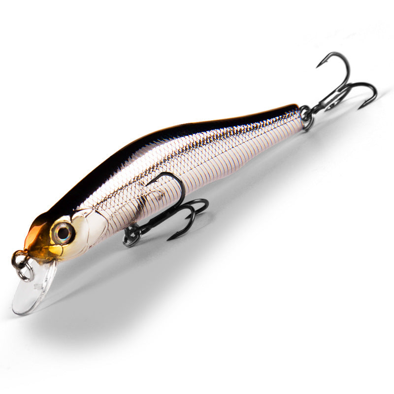 Long S 80mm8.5g Lure magnétique de pêche en eau douce
