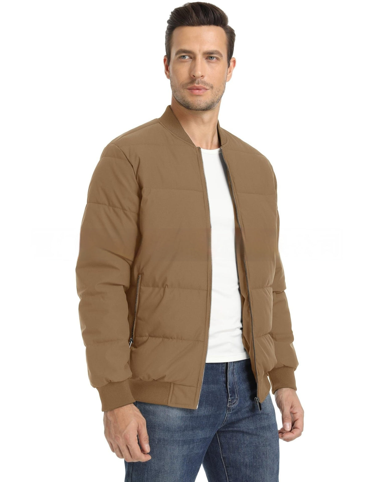 Veste d'hiver à l'épreuve du vent pour hommes
