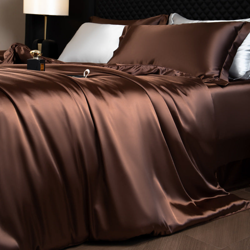 Luxury Real Double Side Silk Naked-Sleep Couverture de couettes