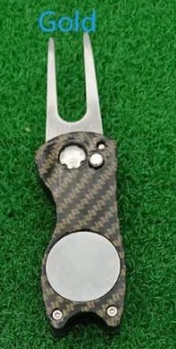 Carbon-Fibre Golf vert réparation pliant divot outil