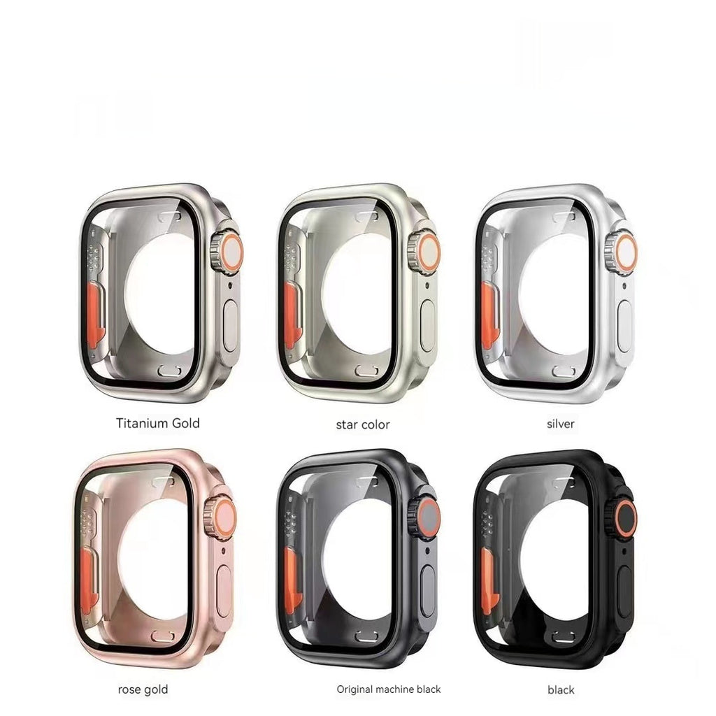 Coque de montre intégrée avant et arrière entièrement fermée