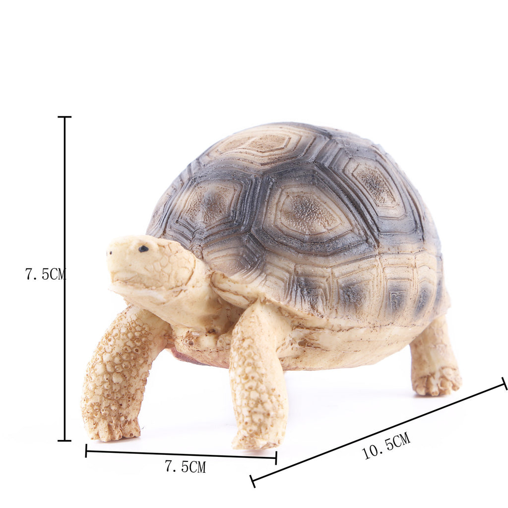 Figurine ornementale en résine pour tanks de tortue d'animaux