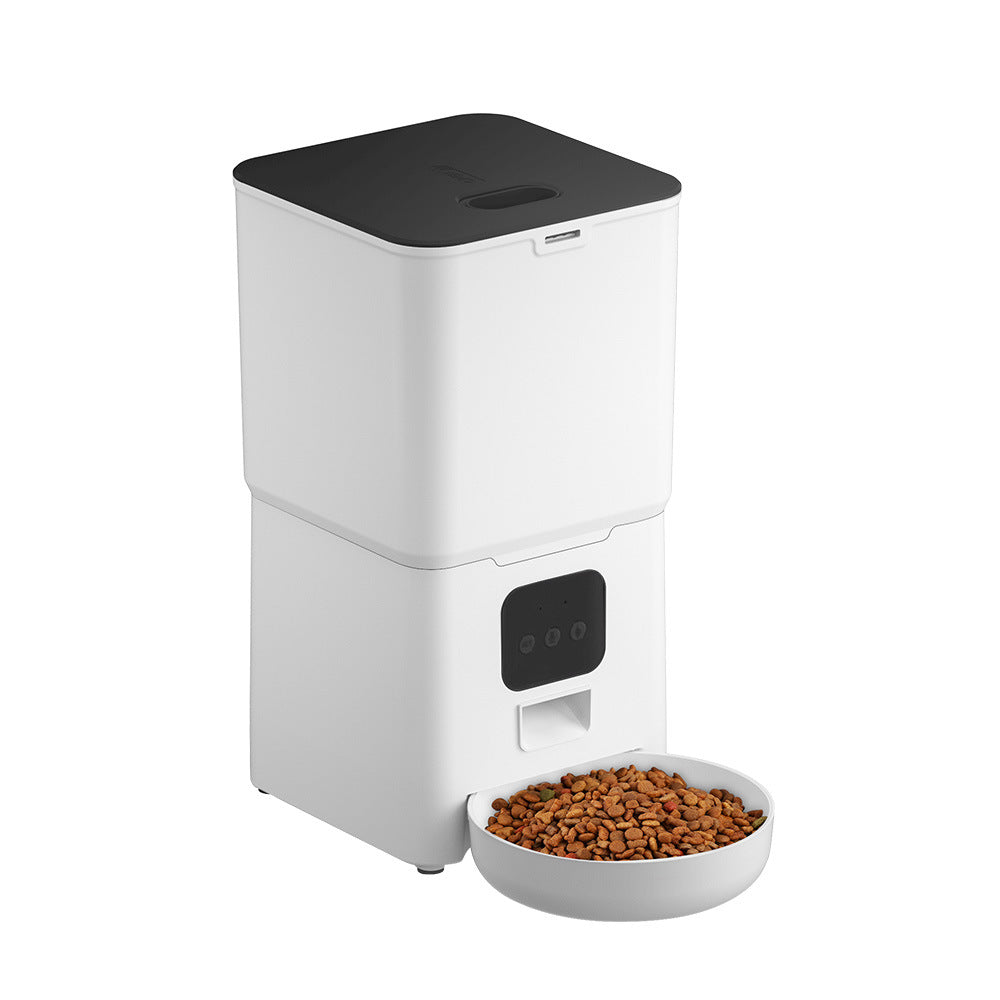 Alimentation pour animaux de compagnie 6L Distributeur de nourriture pour chats et chiens à contrôle intelligent