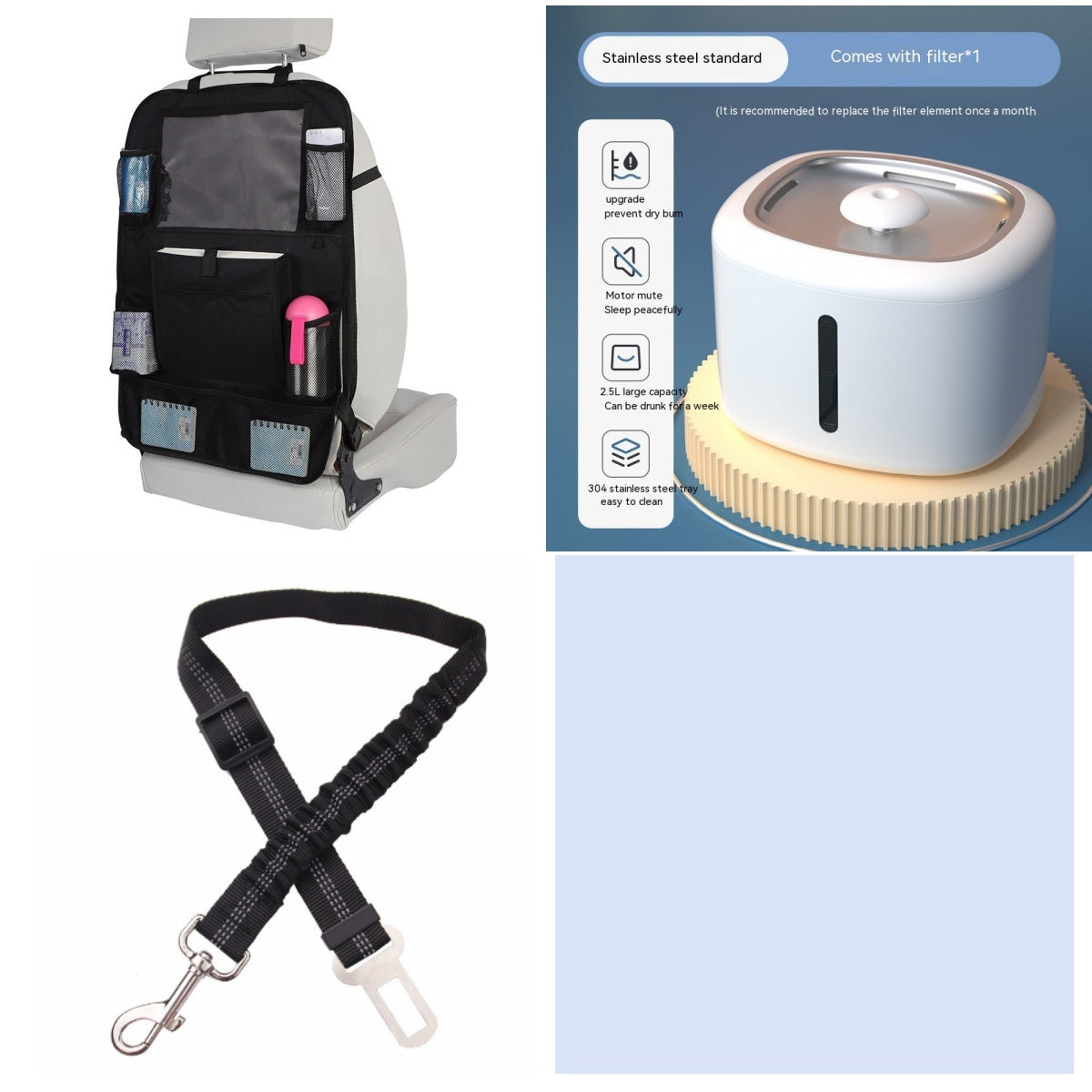 Distributeur d'eau intelligent pour animaux de compagnie Circulation automatique