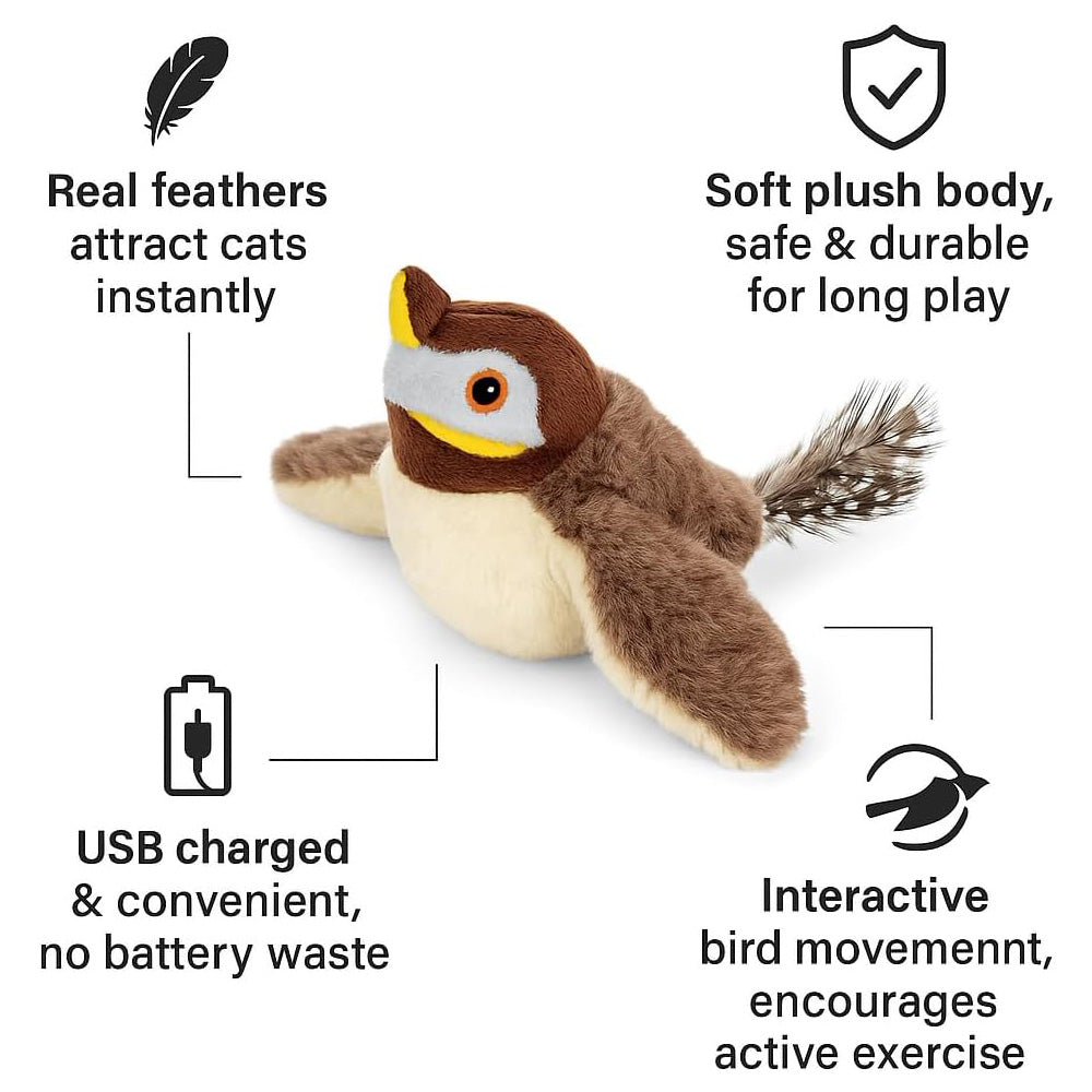USB Rechargeable Bird Cat Toy