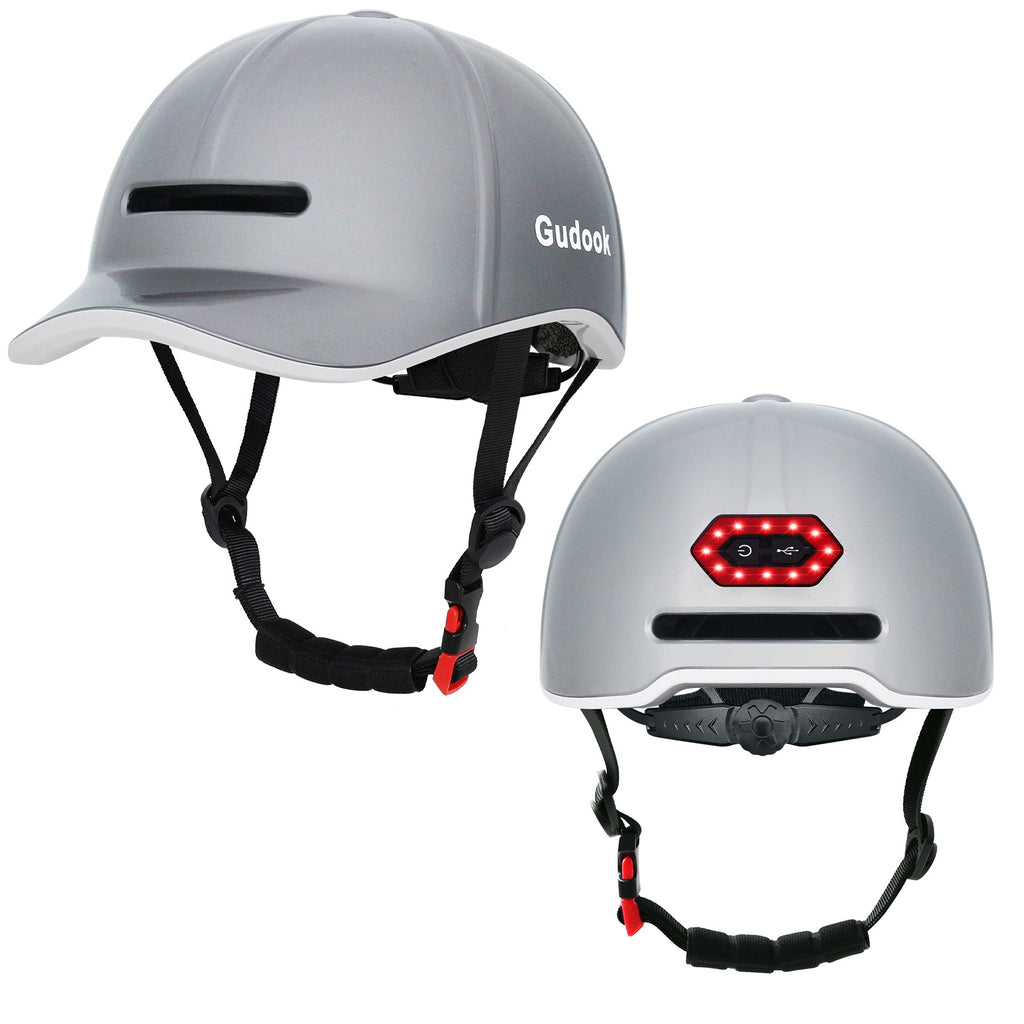 Lampe arrière rechargeable LED haut de gamme City Vélo récréatif Riding Cap Casque