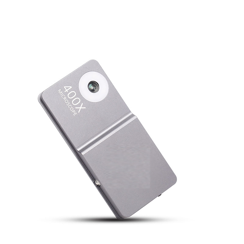 Aluminium Alliage Tpu Téléphone portable Microscope Lens 400X HD