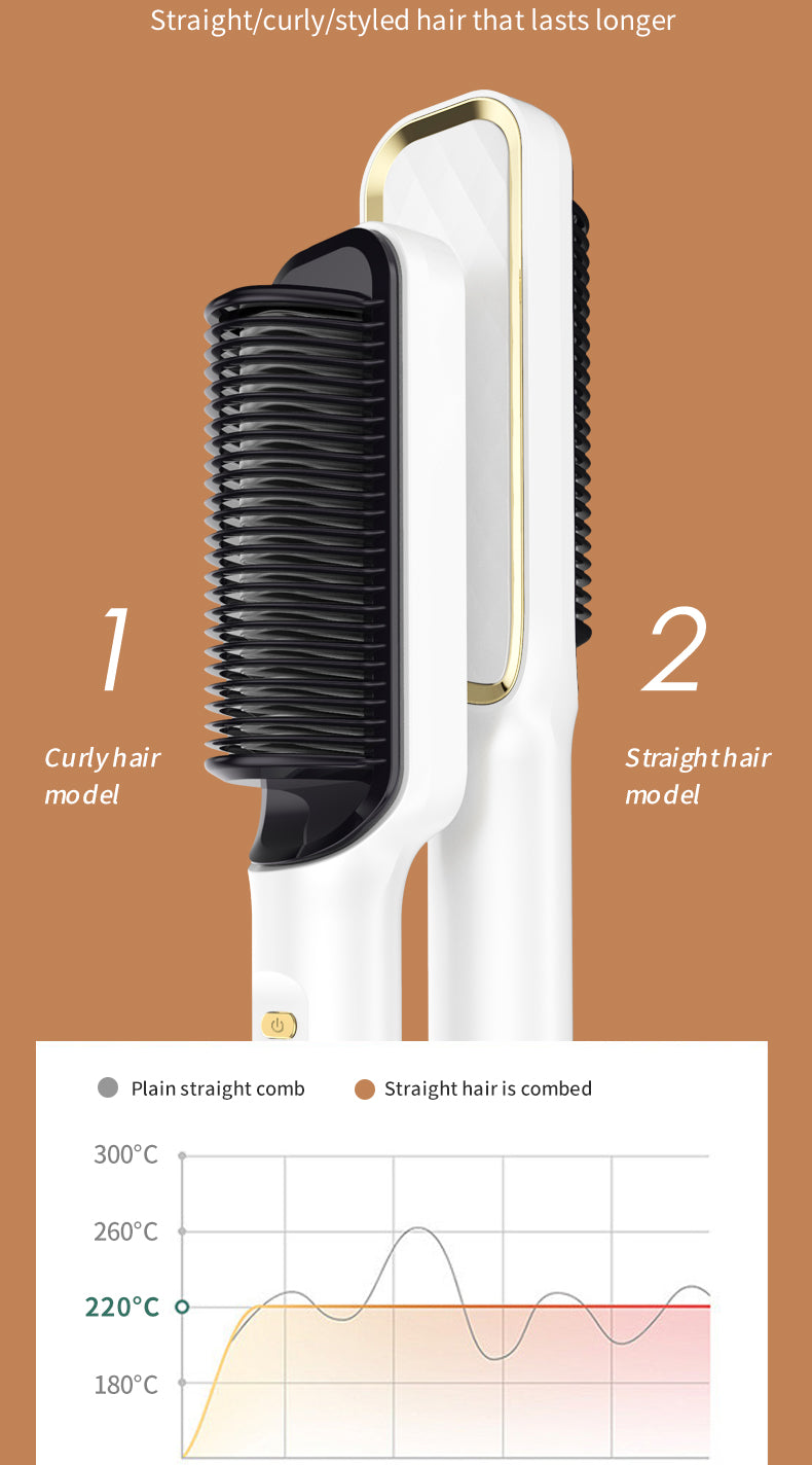 Combustion électrique multifonctionnel rectiligne droite Combustion Négatif Ion Anti-Scalding S