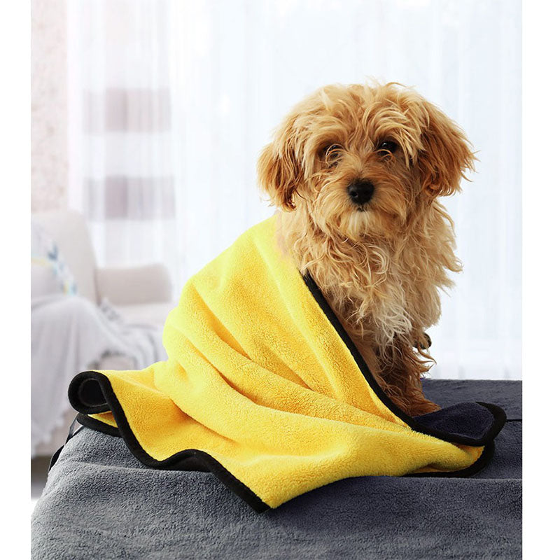 Serviette absorbante pour animaux de compagnie