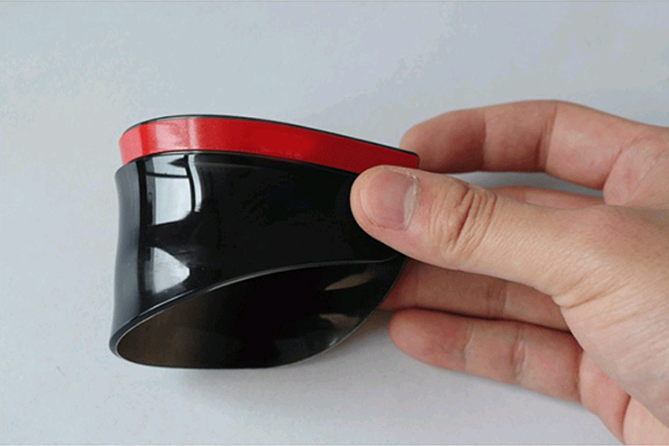 Voiture Vue arrière Miroir Protection contre la pluie Sourcils 2 pièces