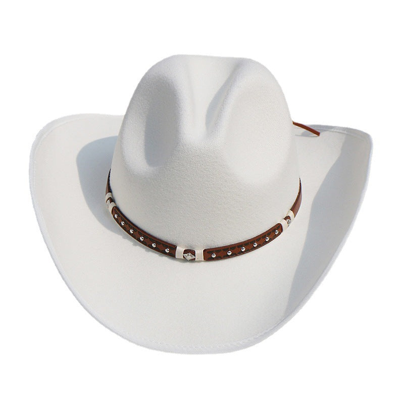 Chapeau de cowboy Woolen pour hommes