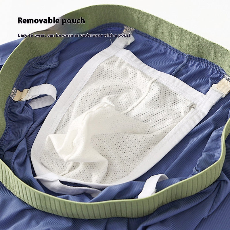 Pantalon d'été à la maison Respirant Boxers sans couture