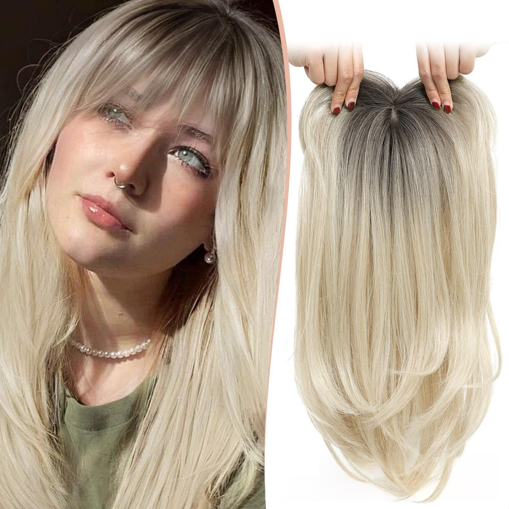 Coiffure synthétique Huit-parties Bangs Long cheveux droit