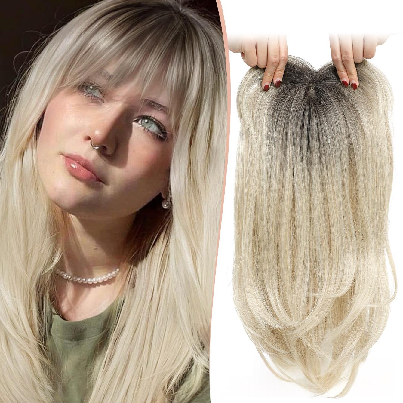 Coiffure synthétique Huit-parties Bangs Long cheveux droit