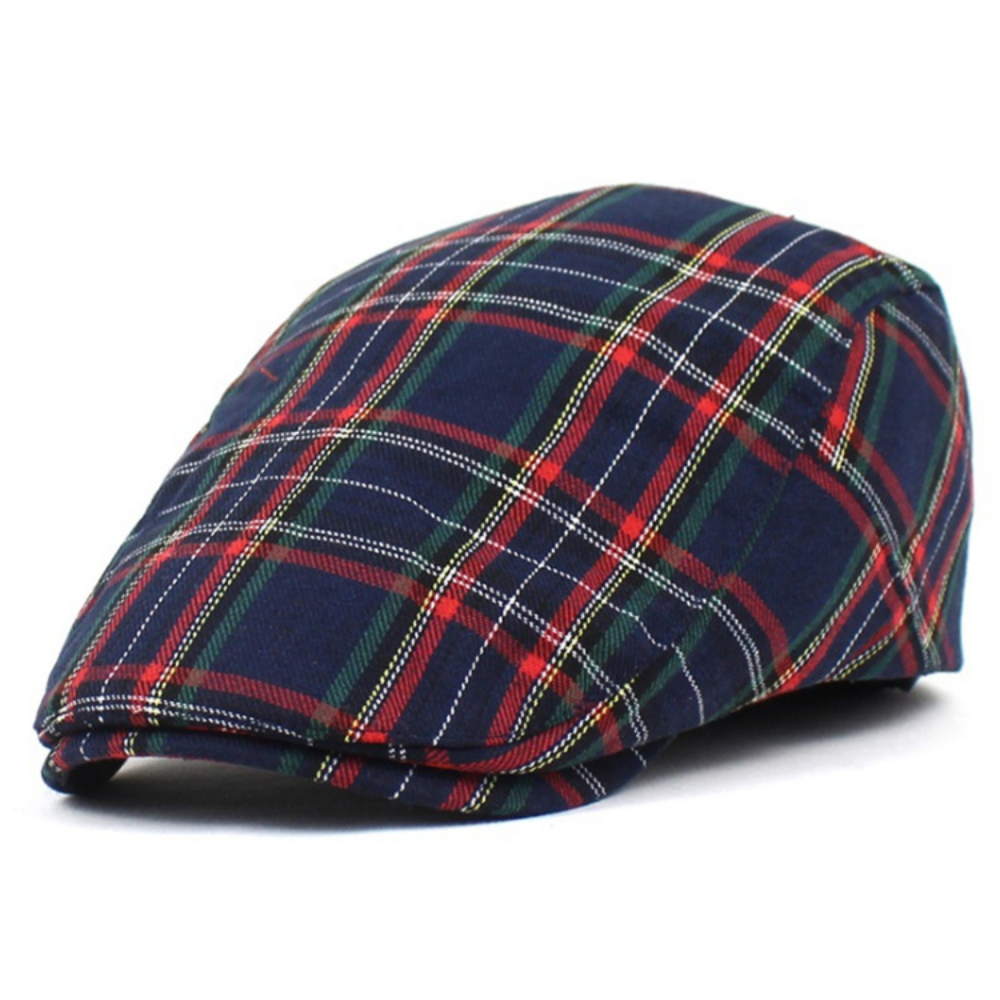 Chapeau rétro britannique vérifié avant