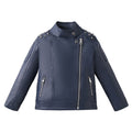 Veste en cuir casual de mode pour garçons