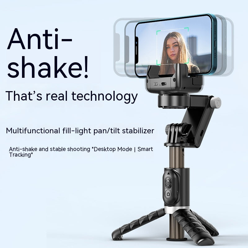 Support de téléphone pour streaming en direct Anti-shake Rétractable caméra Smart Head Stabilizer Main-il