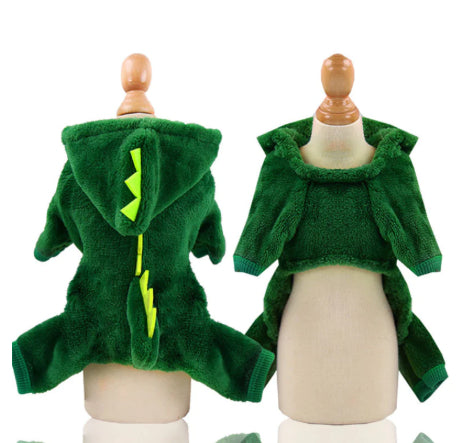 Year Dog Cat Clothes Accessoires Animaux de compagnie Automne Hiver Vêtements rembourrés en coton à quatre pattes