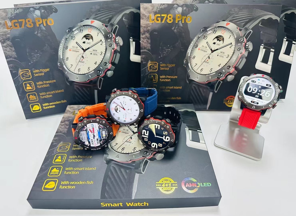 Bluetooth Smart Call Watch Heart Rate Blood Pressure Sport Style