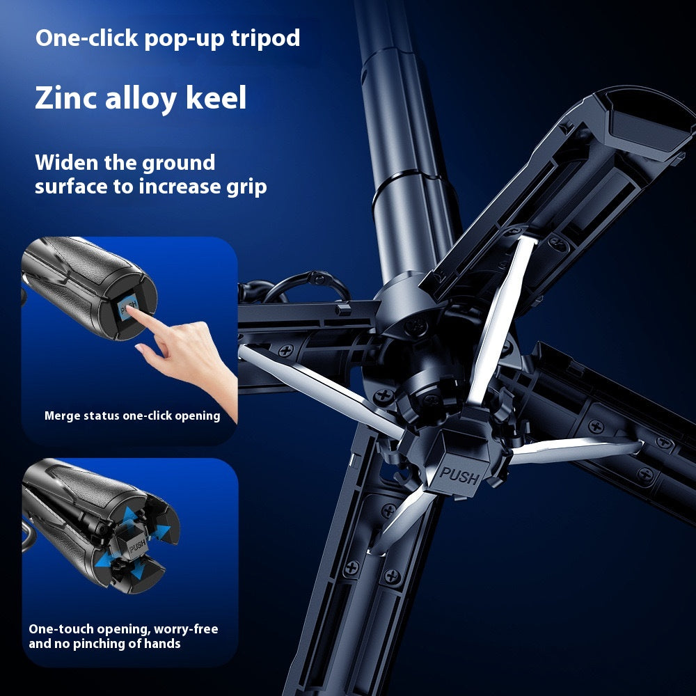 Multifonctionnel Mini Selfie Stick Bracket intégré