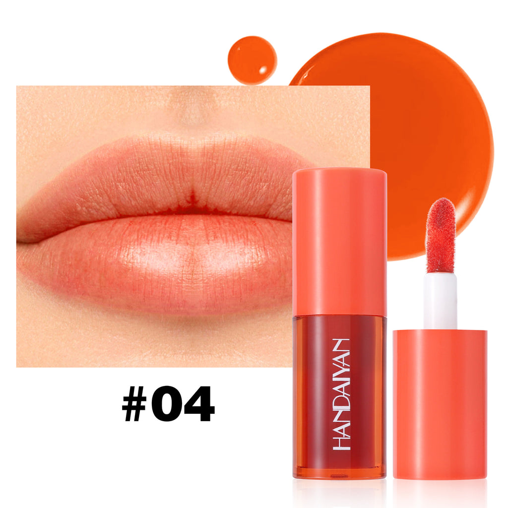 Waterproof glossy And a mud-resistant lip gloss