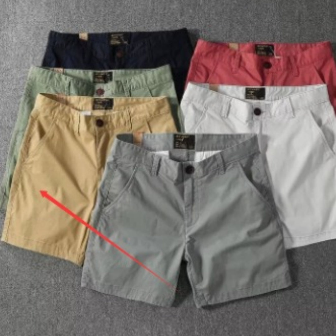 Pantalon casual homme couleur solide