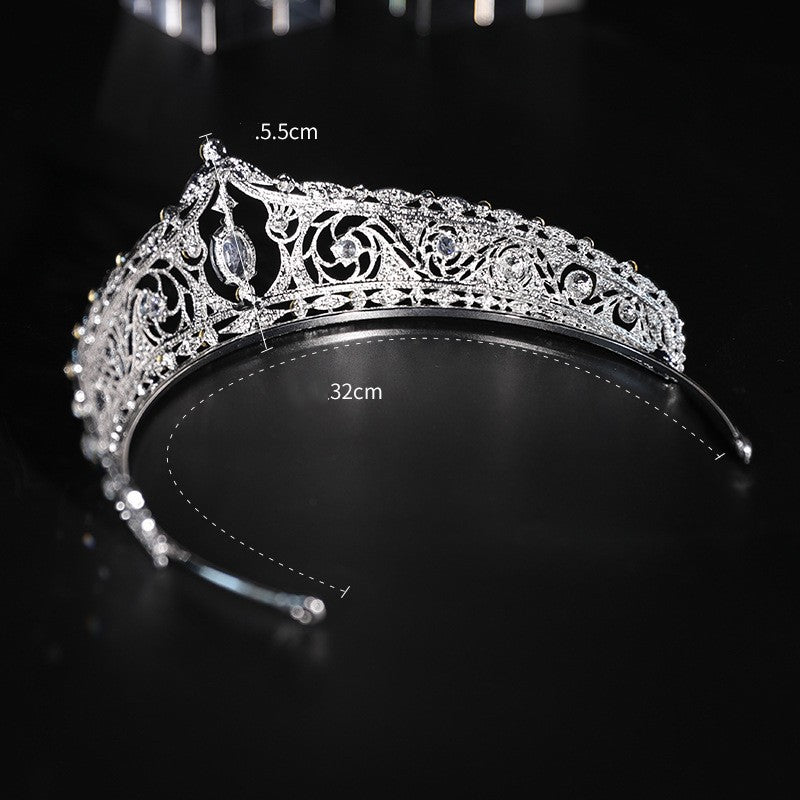 Maquillage de mariage Crown nuptiale de style européen