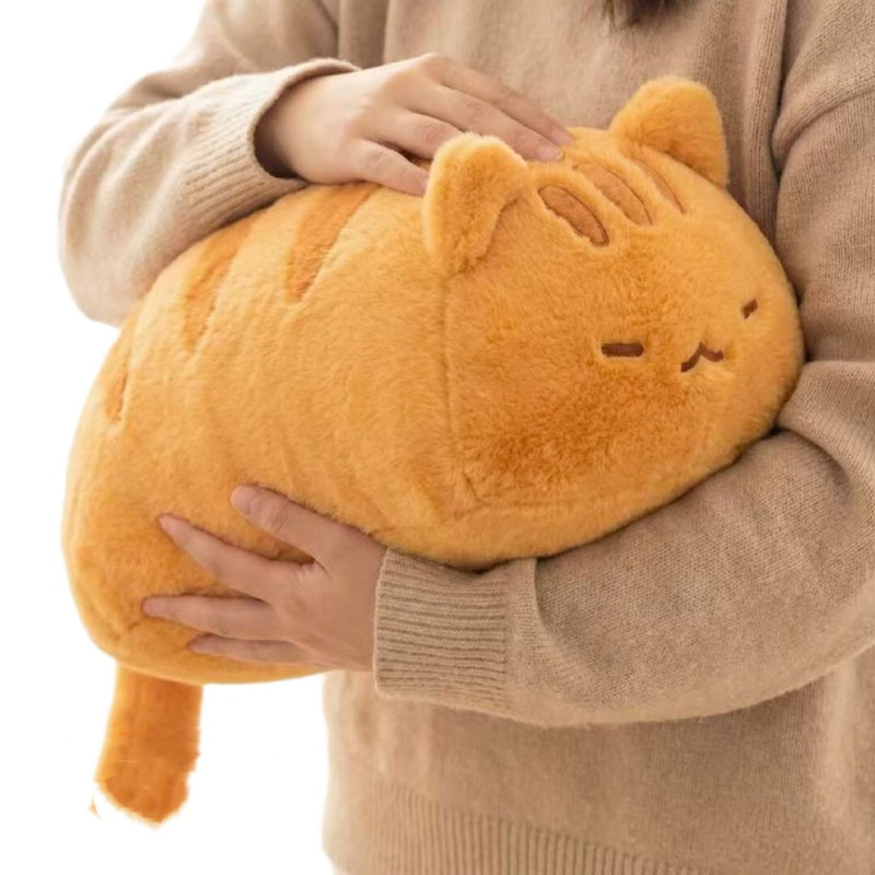 Couvercle plan pain chat peluche jouet mignon