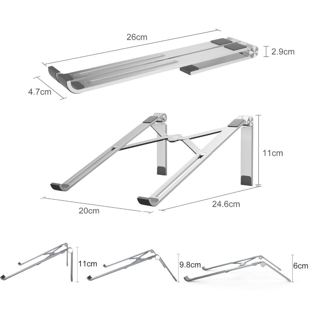 Porte-notes en aluminium
