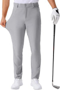 Pantalon longue robe homme de golf stretch couleur solide