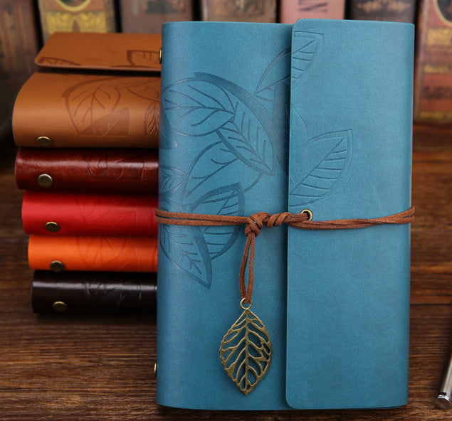 Carnet de notes pour feuilles vintage