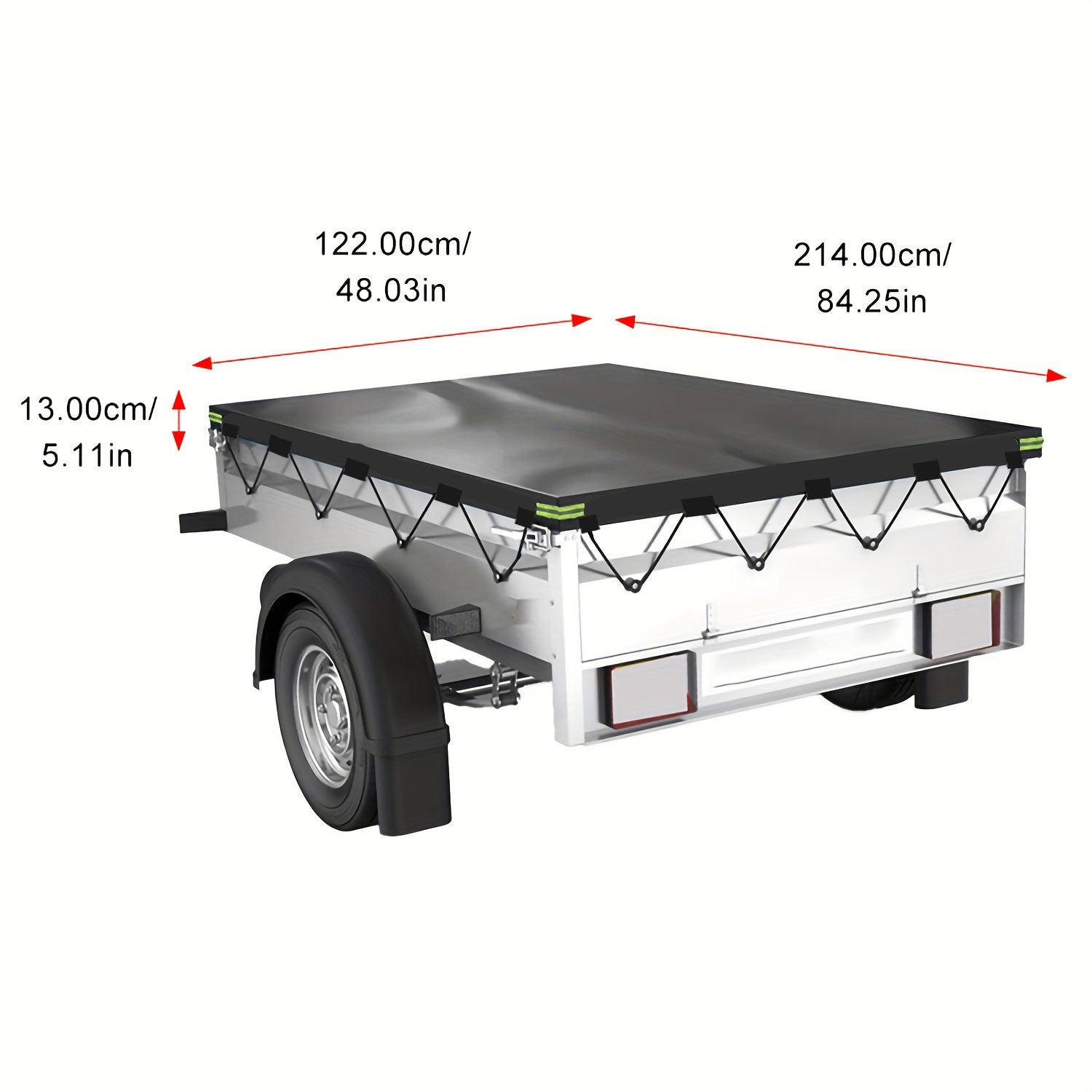 Camion Cover Camion Canopy Cargo Box Cover Remorque