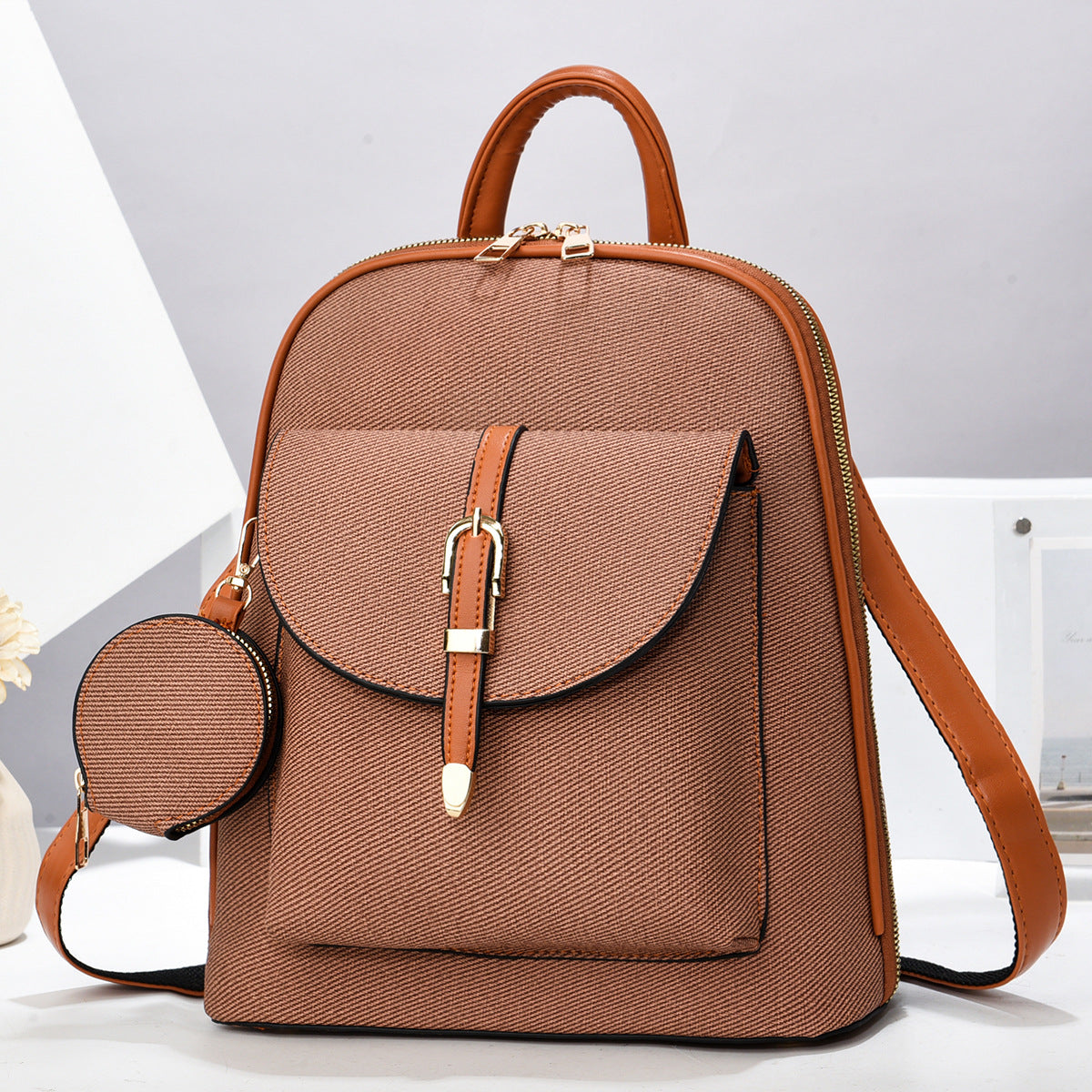 Multi-fonctionnel Une épaule Femmes sac à dos de voyage
