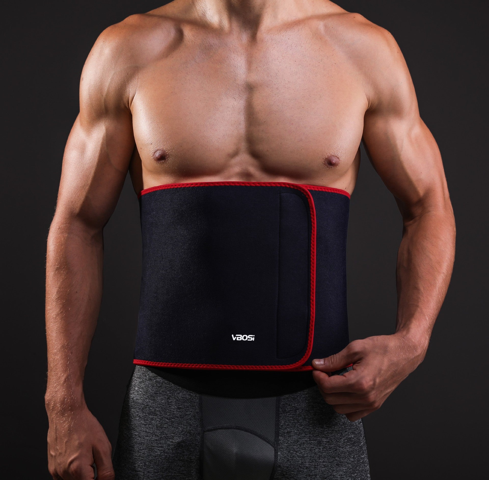 Soutien de la taille Élargie Violentement Sweat Waistband Weightlifting