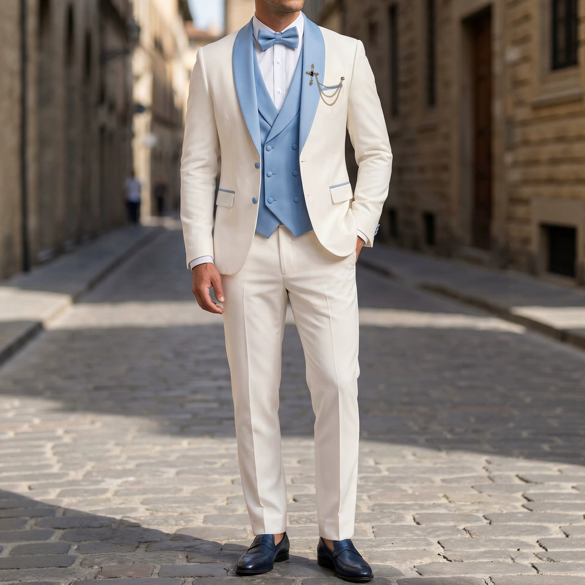 Ensemble de Pantalons d'affaires pour hommes européens et américains