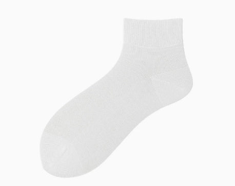 Hommes Court Printemps Été Mesh Respirant Sans couture Coton pur Hommes Chaussettes