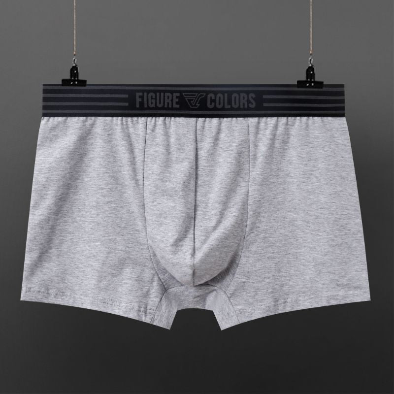 Boxers hommes coton respirant faible taille