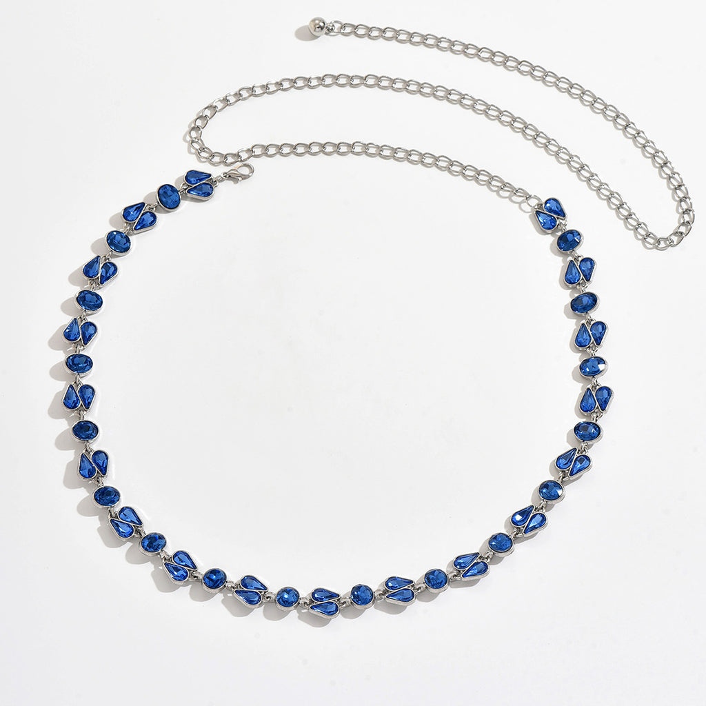 Style européen et américain personnalisé Design créatif Blue Water Drop corps géométrique Ch