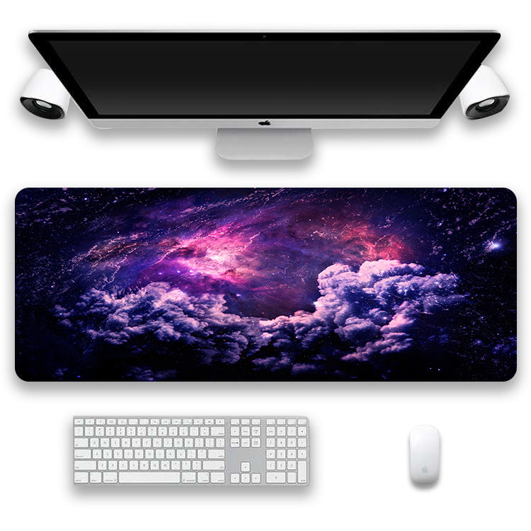 Tapis clavier antidérapant de souris étoile