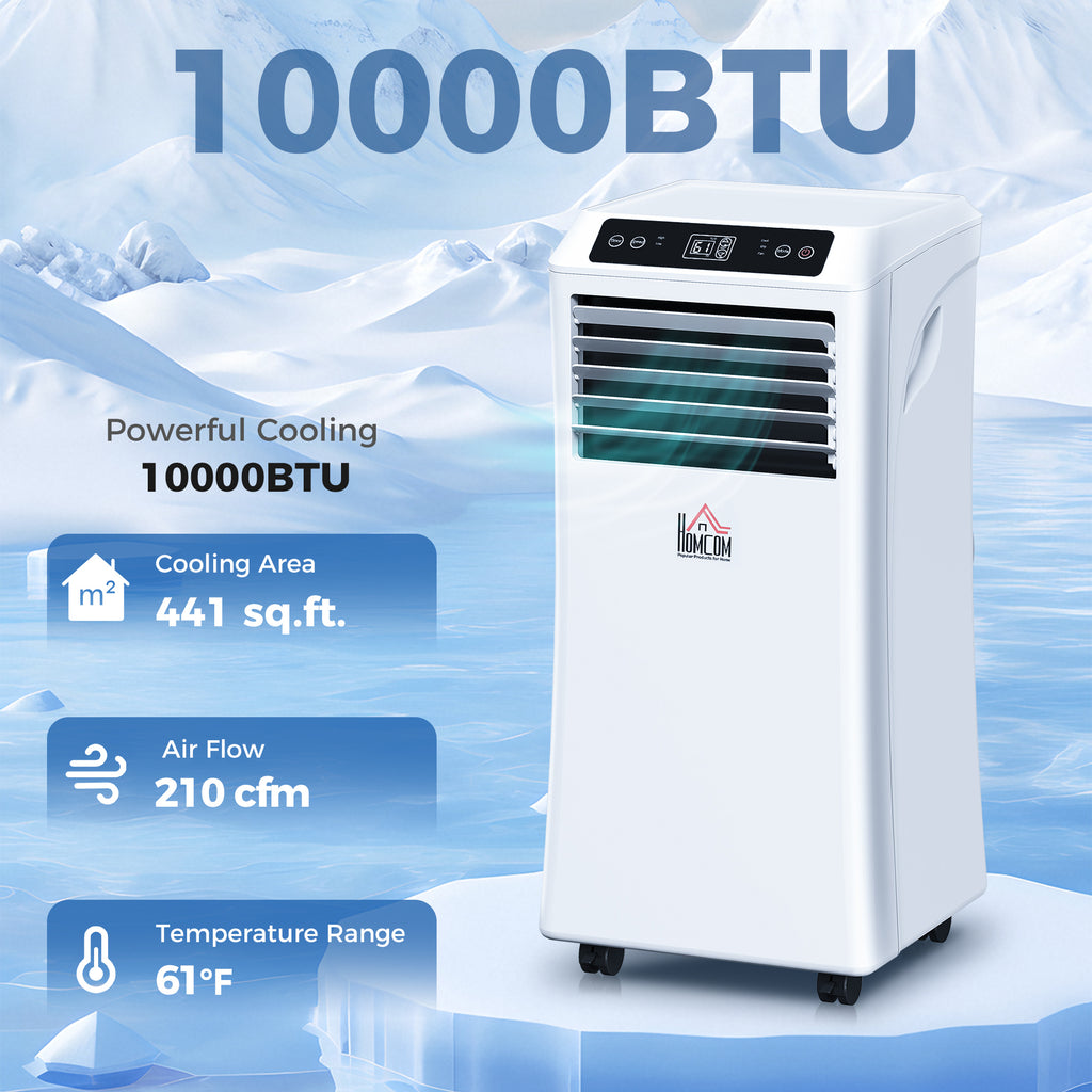 10000 BTU Mobile Climatiseur portable avec refroidissement