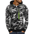Veste de sweat à capuche casual pour hommes