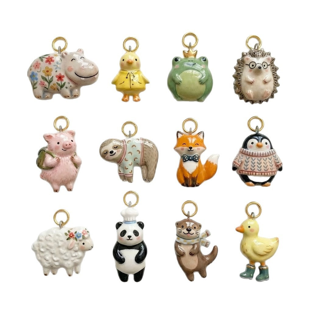 Accessoire pendentif Hippopotamus pour le monde animal
