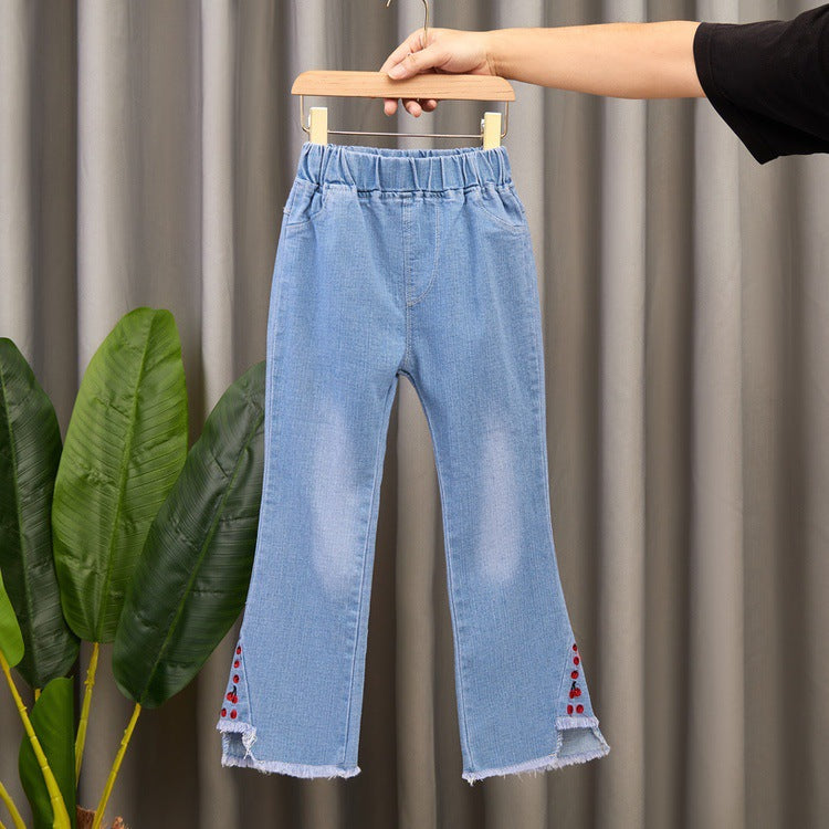 Pantalons à jambes larges pour enfants Conférencier occasionnel