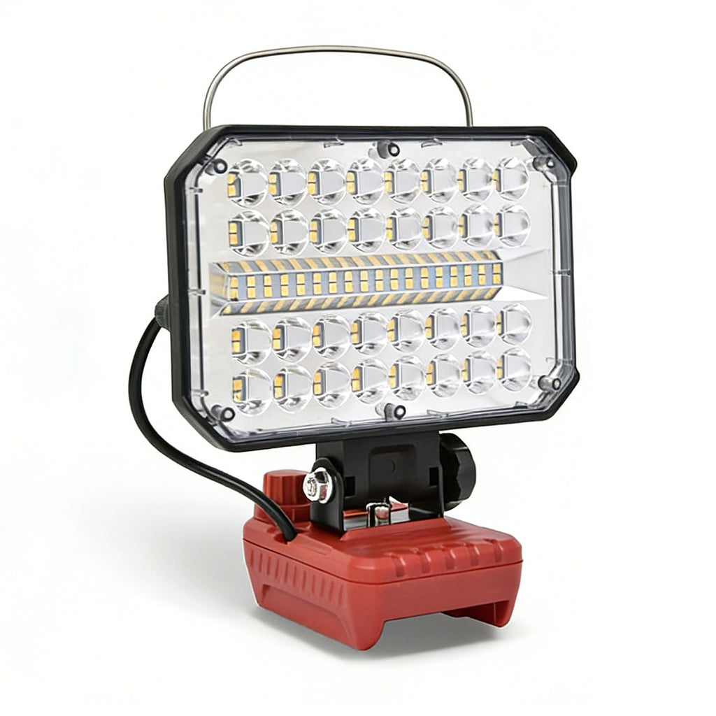 LED travail léger sans fil pour Milwaukee M18 18V Batterie USB Port extérieur Lampe