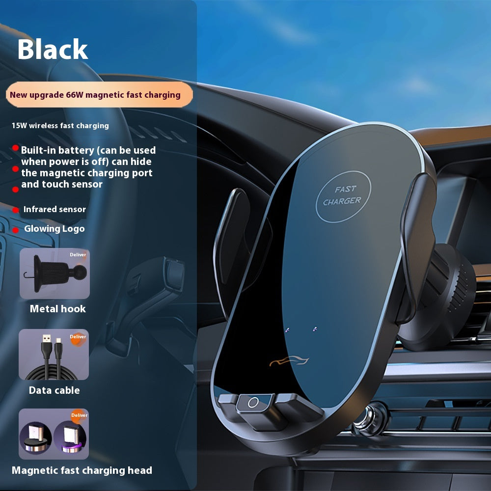 66W Fast Wireless Car Charger for Phone