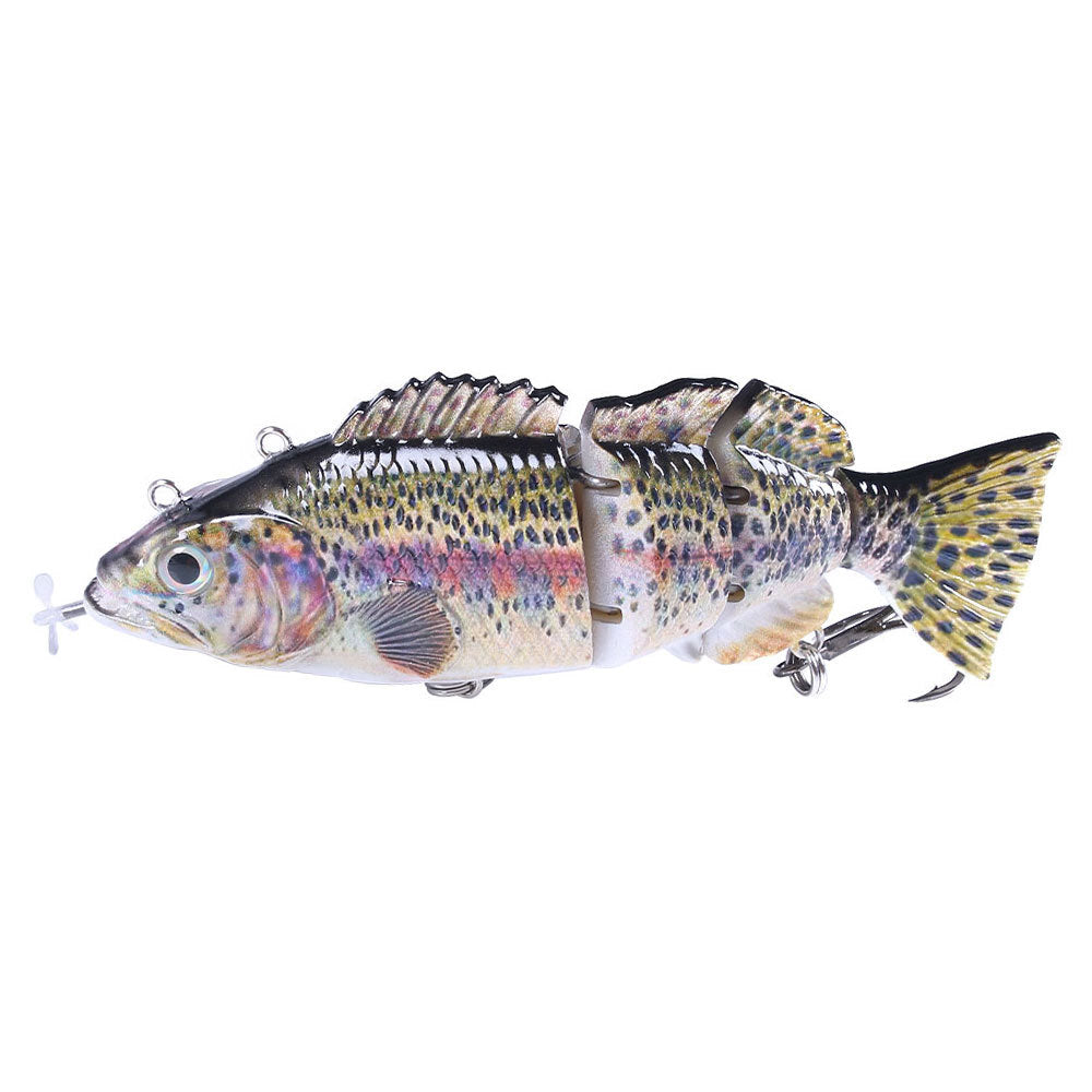 Luya Fausse Lure Knotty Fish 15CM54G Automatique Fish Usb Knotty Fish Aile électrique