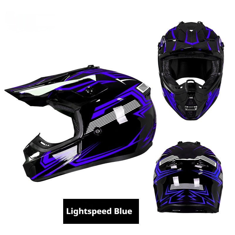 Moto de casque hors route Locomotive Mountain DOT Certified Riding Safety
