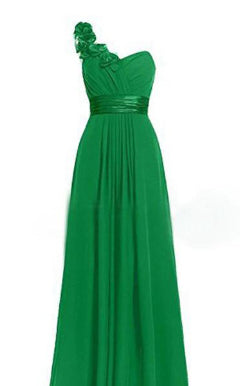 Robe longue sans manches à col incliné multicolore pour femmes