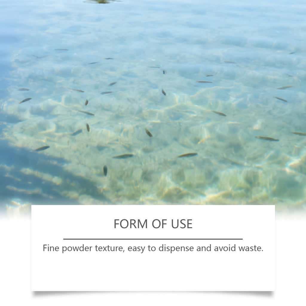 Poudre de clarification de l'eau