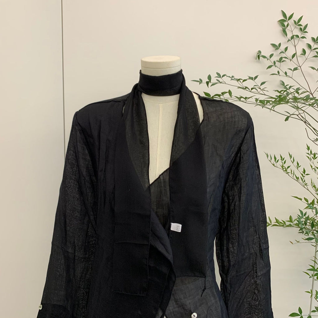 PrintempsSummer Écharpe courte en soie pour les femmes